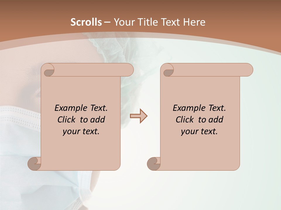 Medical Uniform Protection PowerPoint Template