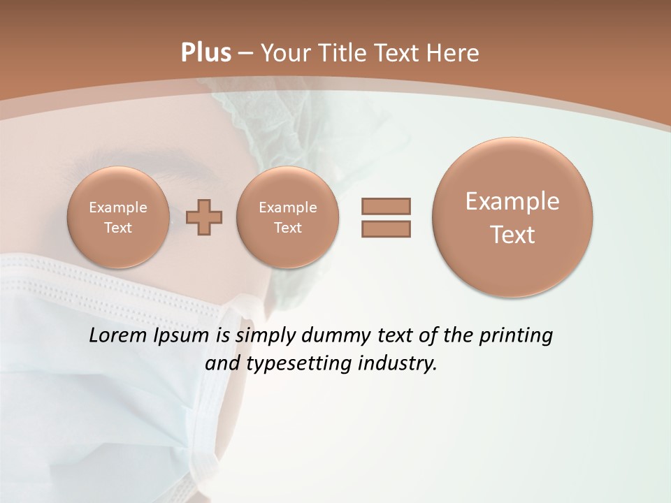 Medical Uniform Protection PowerPoint Template