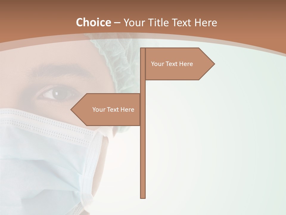 Medical Uniform Protection PowerPoint Template