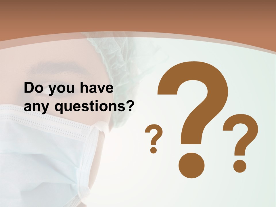 Medical Uniform Protection PowerPoint Template