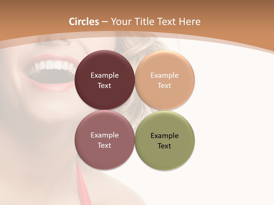 Beautiful Isolated On White White PowerPoint Template