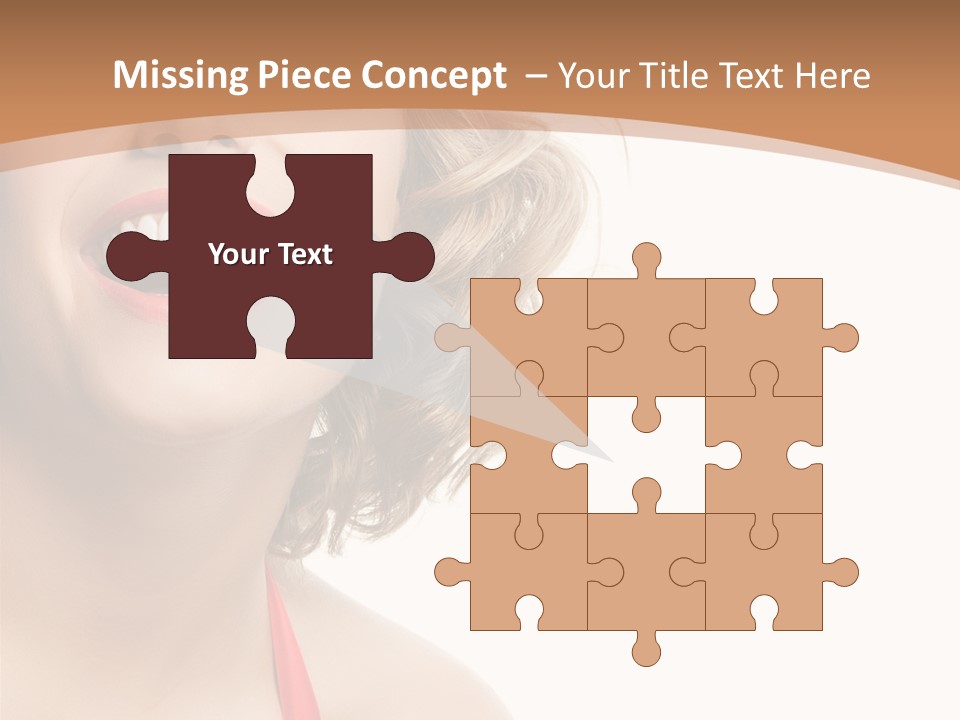 Beautiful Isolated On White White PowerPoint Template