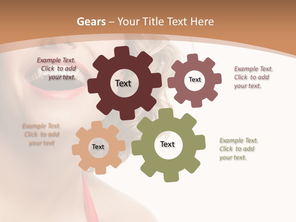 Beautiful Isolated On White White PowerPoint Template