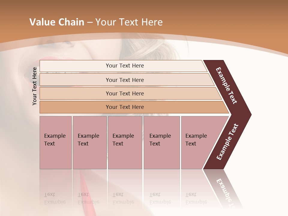 Beautiful Isolated On White White PowerPoint Template