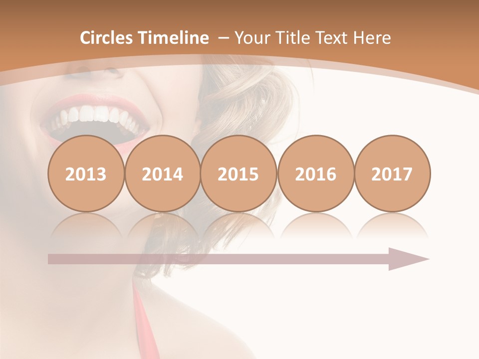 Beautiful Isolated On White White PowerPoint Template