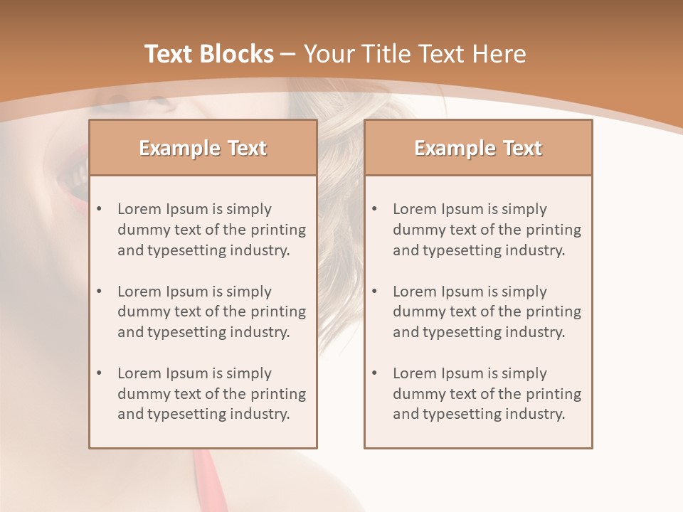 Beautiful Isolated On White White PowerPoint Template