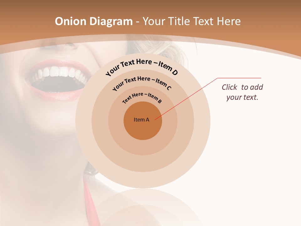 Beautiful Isolated On White White PowerPoint Template