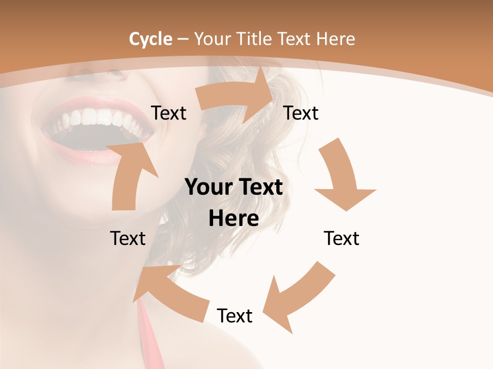 Beautiful Isolated On White White PowerPoint Template