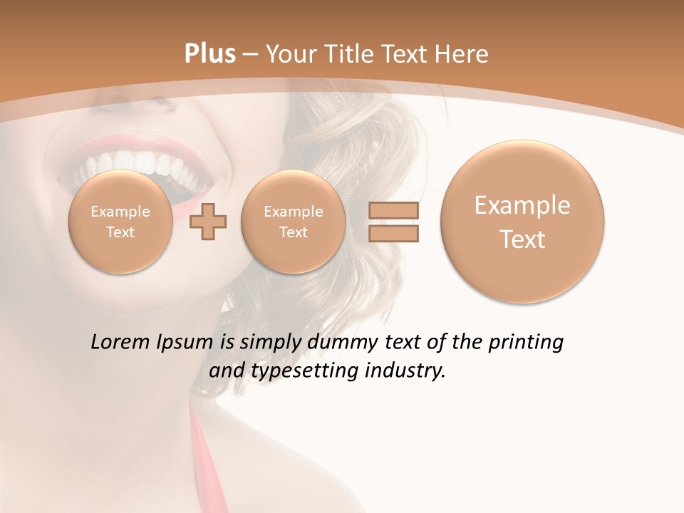 Beautiful Isolated On White White PowerPoint Template