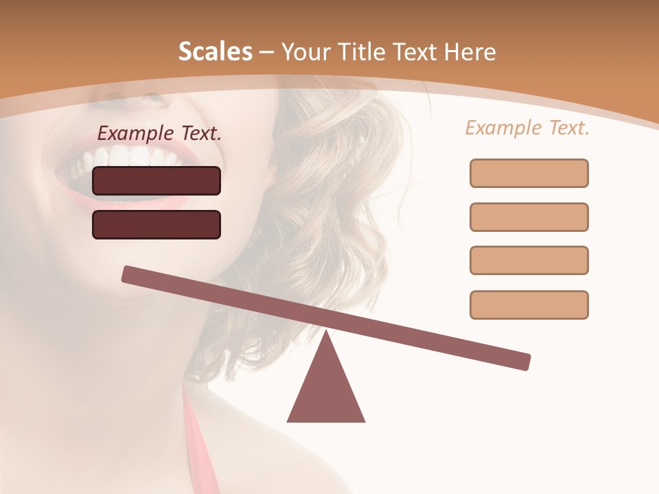 Beautiful Isolated On White White PowerPoint Template