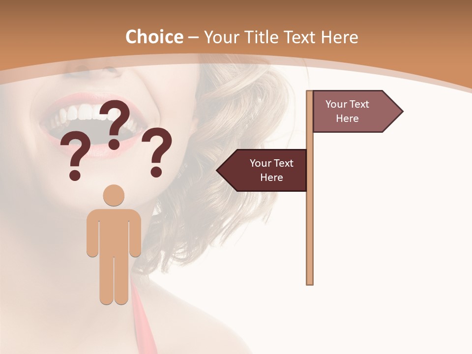 Beautiful Isolated On White White PowerPoint Template