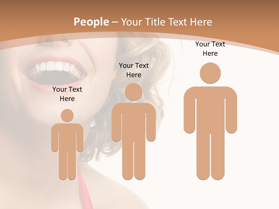 Beautiful Isolated On White White PowerPoint Template