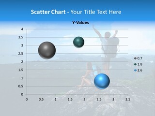 View Climber Trekking PowerPoint Template