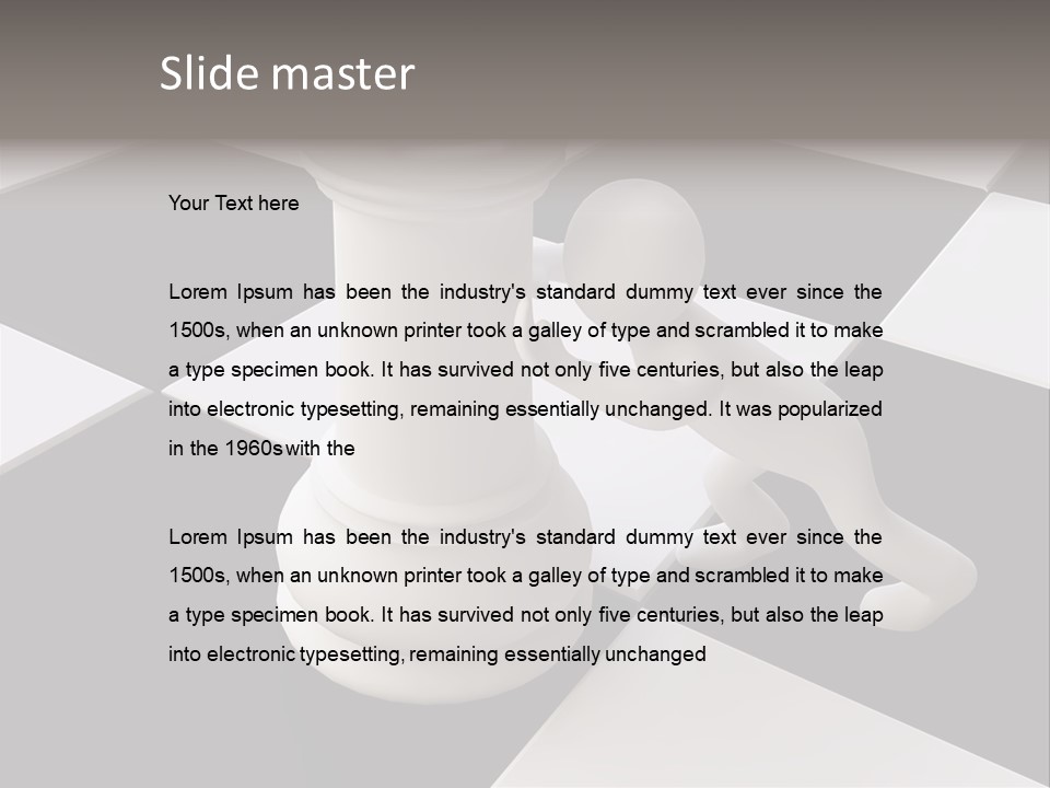 Campaign King Tournament PowerPoint Template