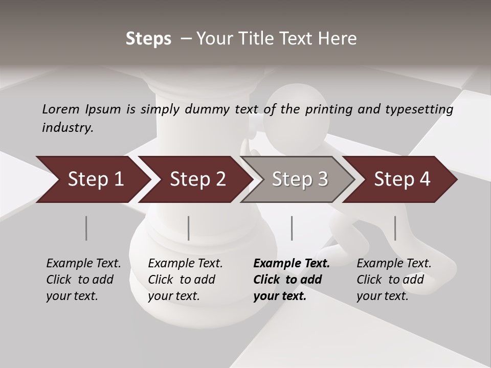 Campaign King Tournament PowerPoint Template