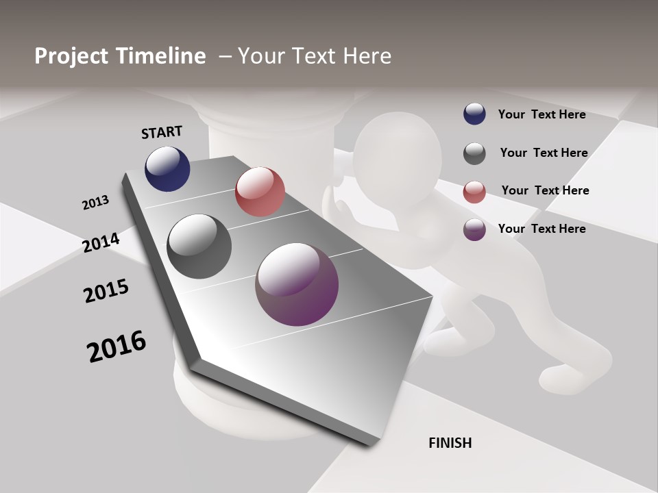 Campaign King Tournament PowerPoint Template