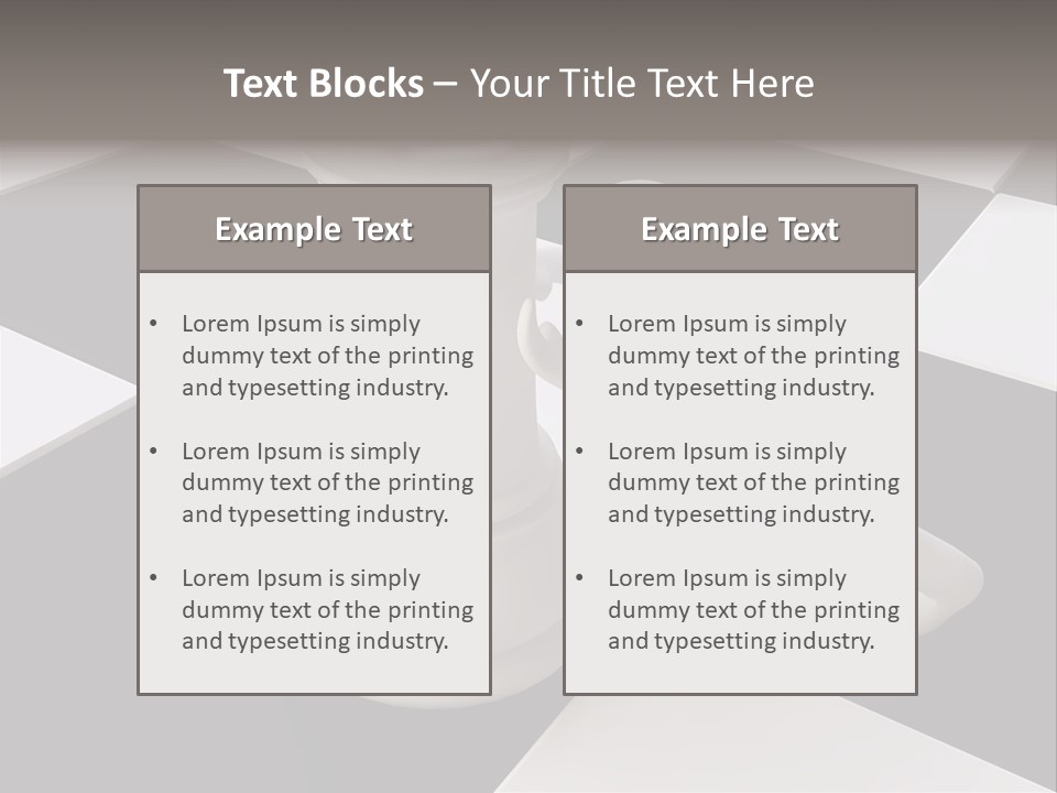 Campaign King Tournament PowerPoint Template