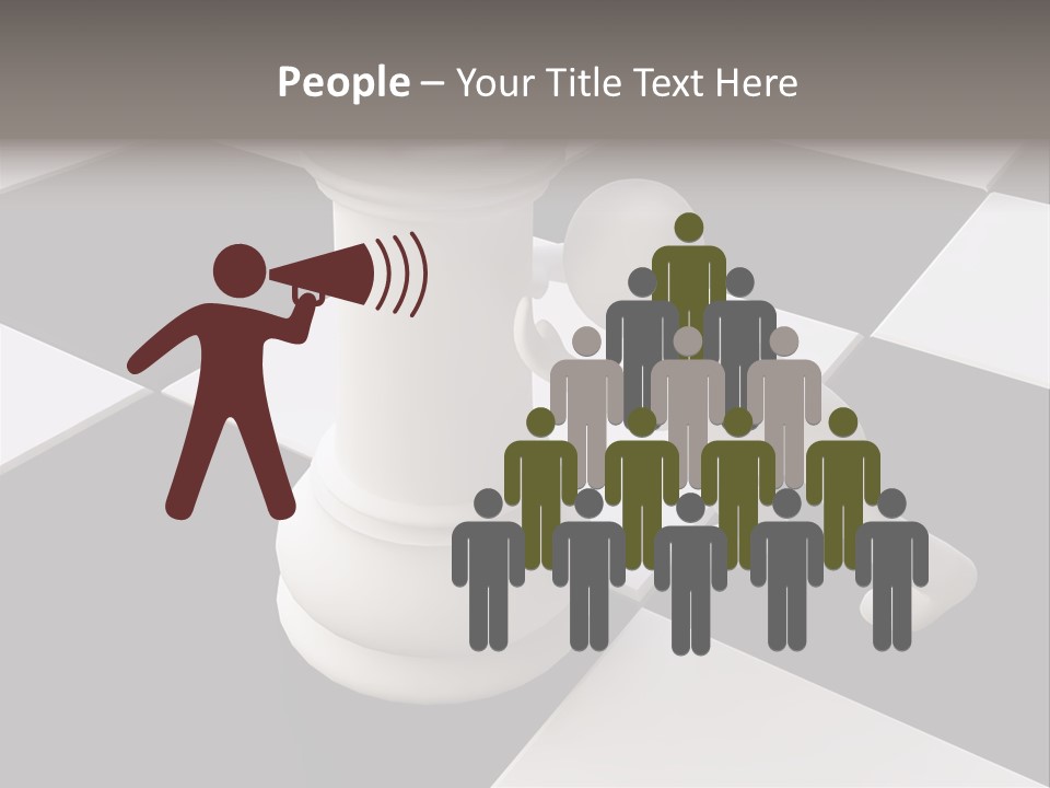 Campaign King Tournament PowerPoint Template