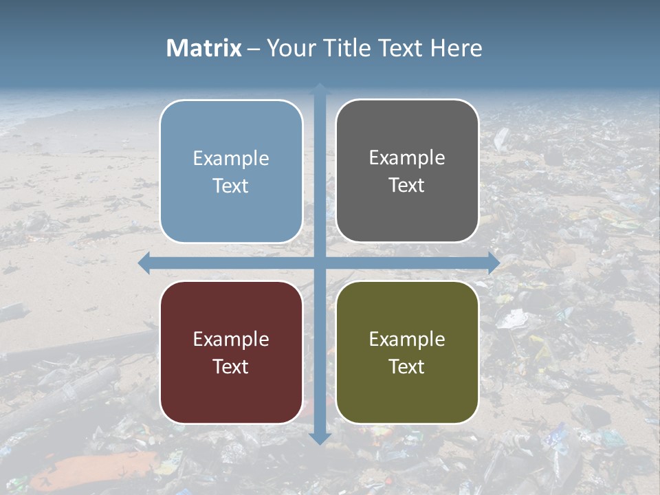 Shore Problem Nature PowerPoint Template