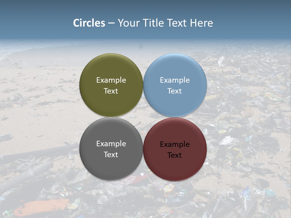 Shore Problem Nature PowerPoint Template