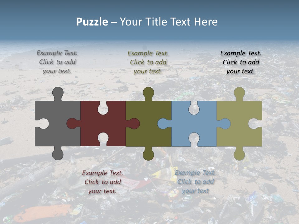 Shore Problem Nature PowerPoint Template