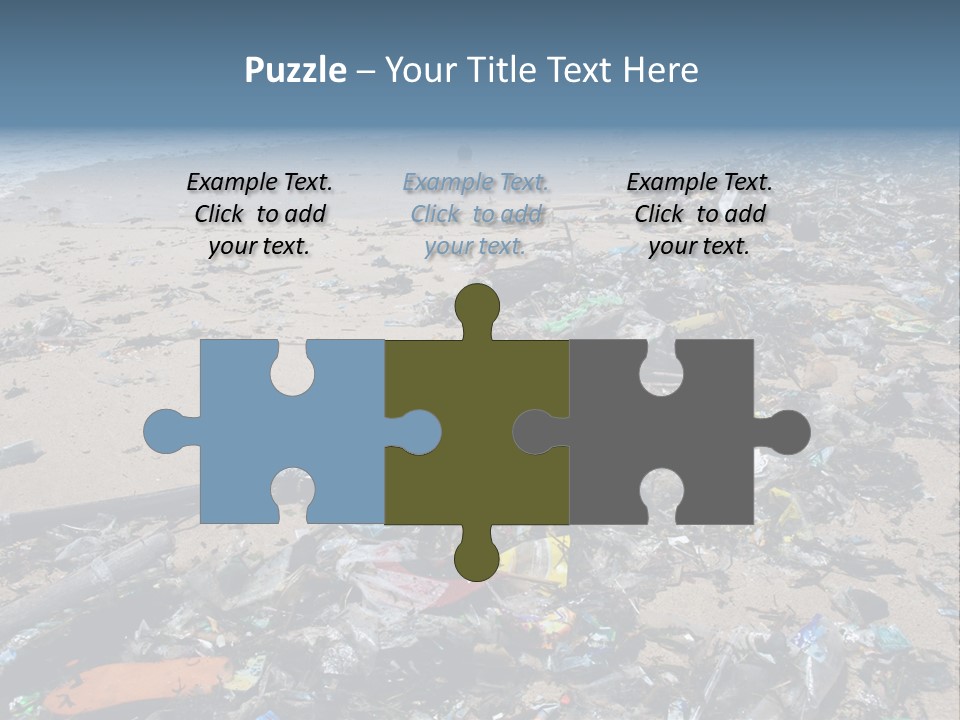 Shore Problem Nature PowerPoint Template