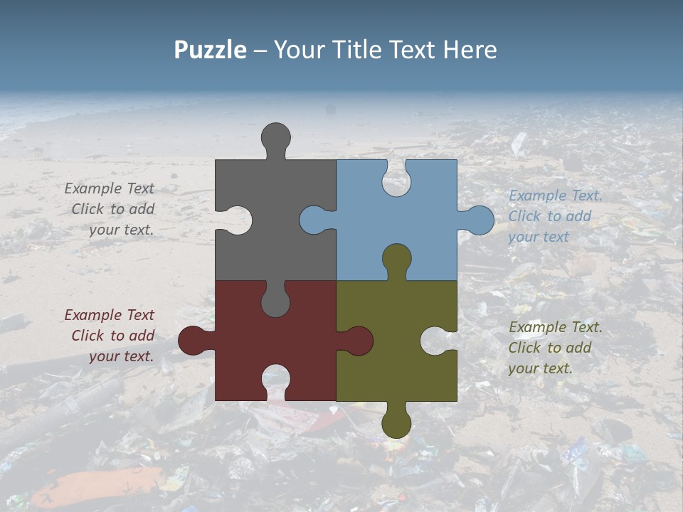 Shore Problem Nature PowerPoint Template