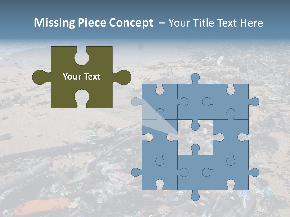 Shore Problem Nature PowerPoint Template