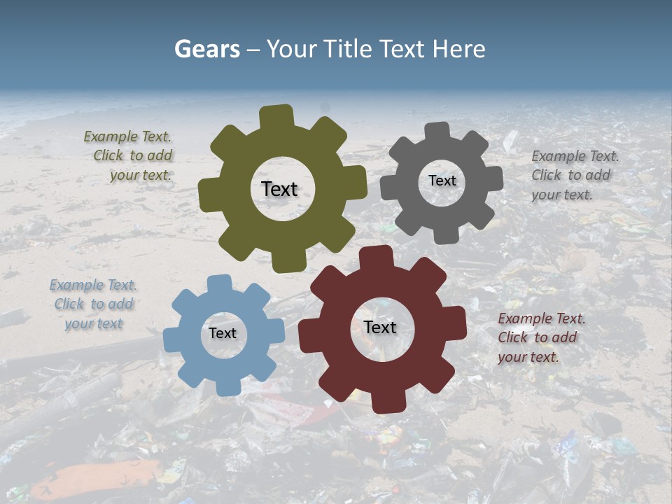 Shore Problem Nature PowerPoint Template