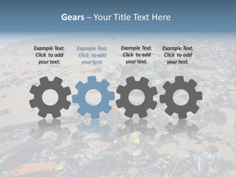 Shore Problem Nature PowerPoint Template