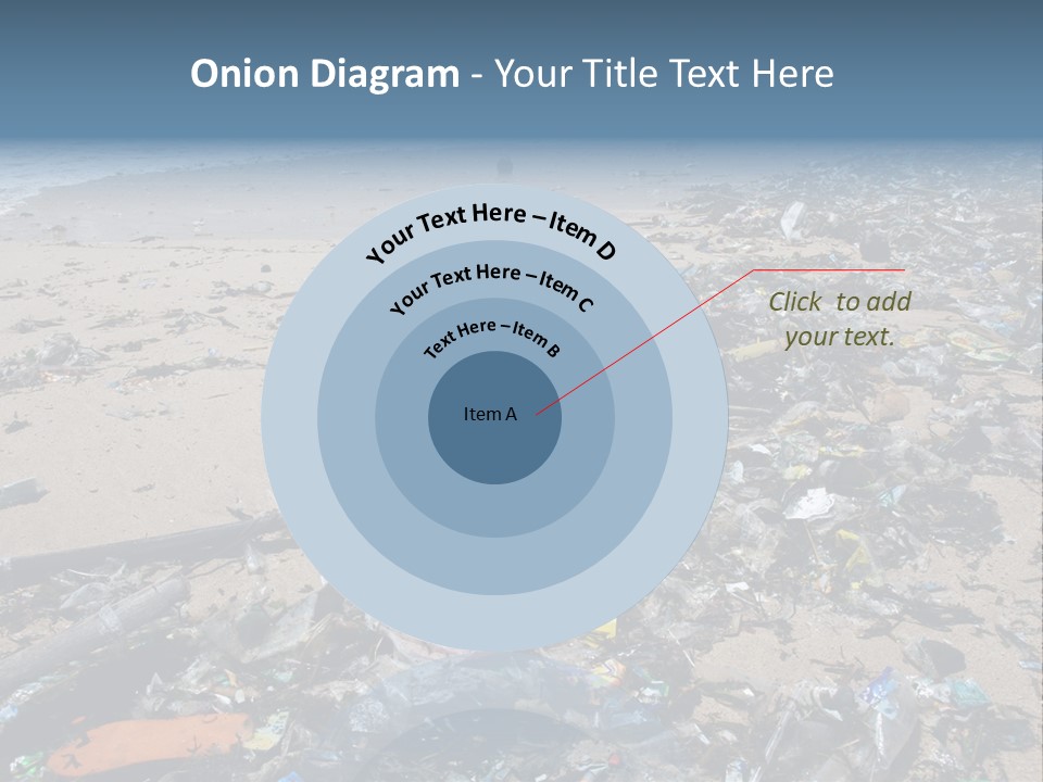 Shore Problem Nature PowerPoint Template