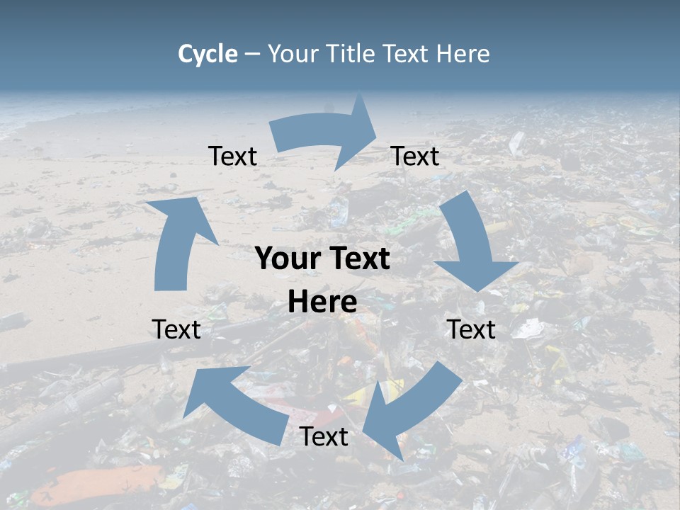 Shore Problem Nature PowerPoint Template