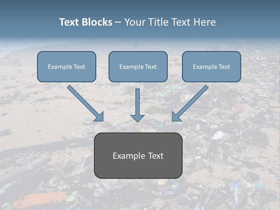 Shore Problem Nature PowerPoint Template