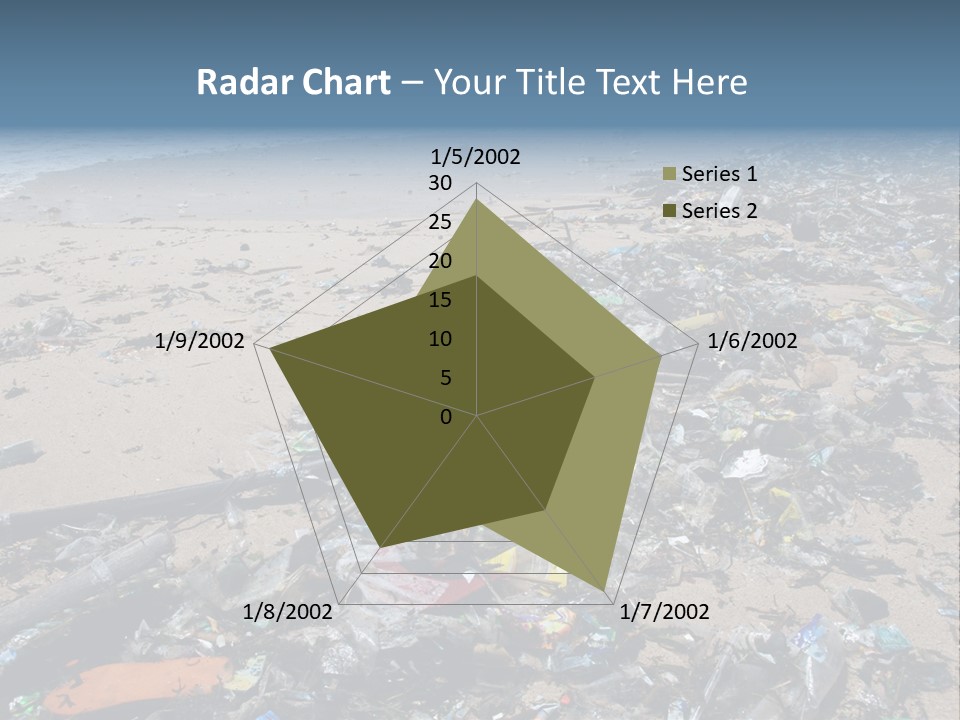Shore Problem Nature PowerPoint Template