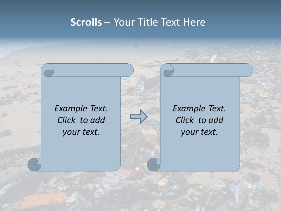 Shore Problem Nature PowerPoint Template
