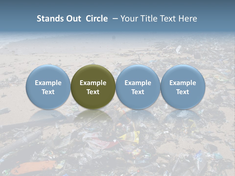 Shore Problem Nature PowerPoint Template