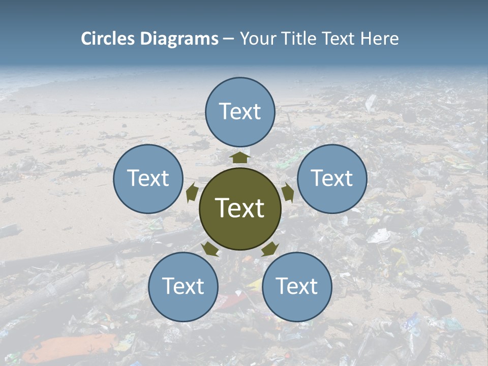 Shore Problem Nature PowerPoint Template