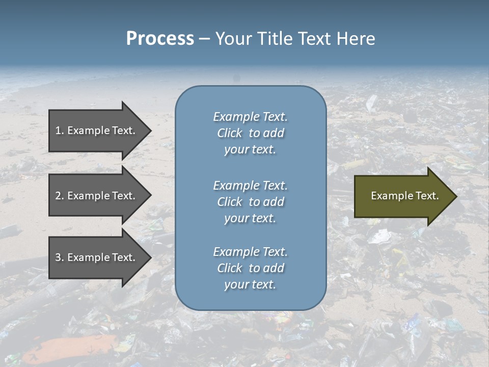 Shore Problem Nature PowerPoint Template