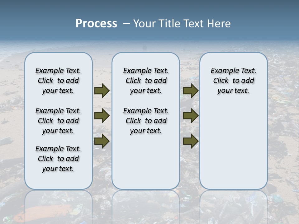 Shore Problem Nature PowerPoint Template