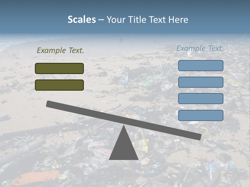 Shore Problem Nature PowerPoint Template