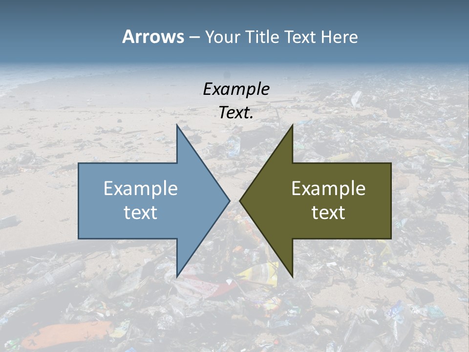 Shore Problem Nature PowerPoint Template