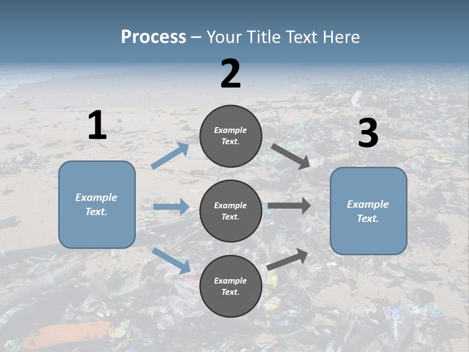 Shore Problem Nature PowerPoint Template