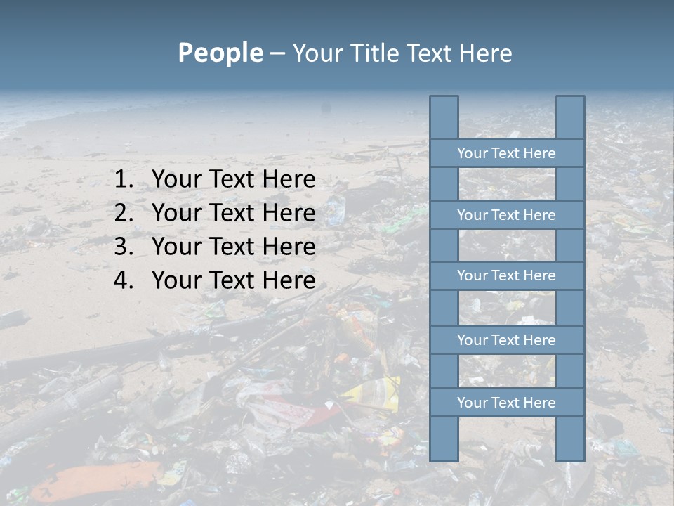 Shore Problem Nature PowerPoint Template