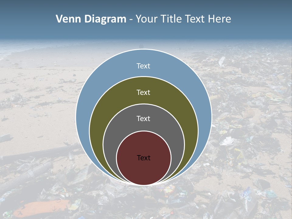 Shore Problem Nature PowerPoint Template