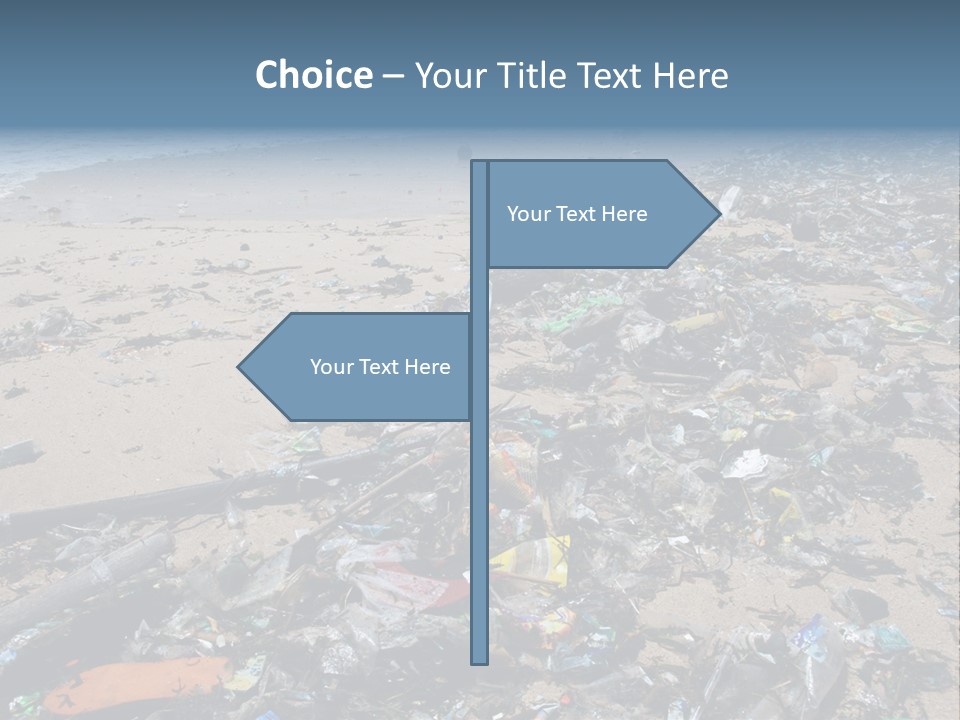 Shore Problem Nature PowerPoint Template