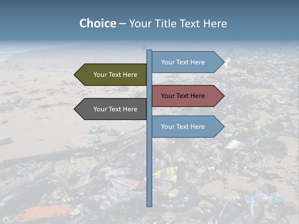 Shore Problem Nature PowerPoint Template