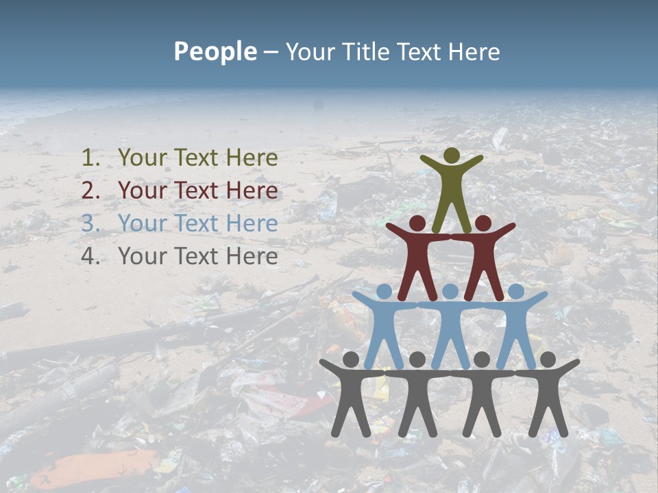 Shore Problem Nature PowerPoint Template