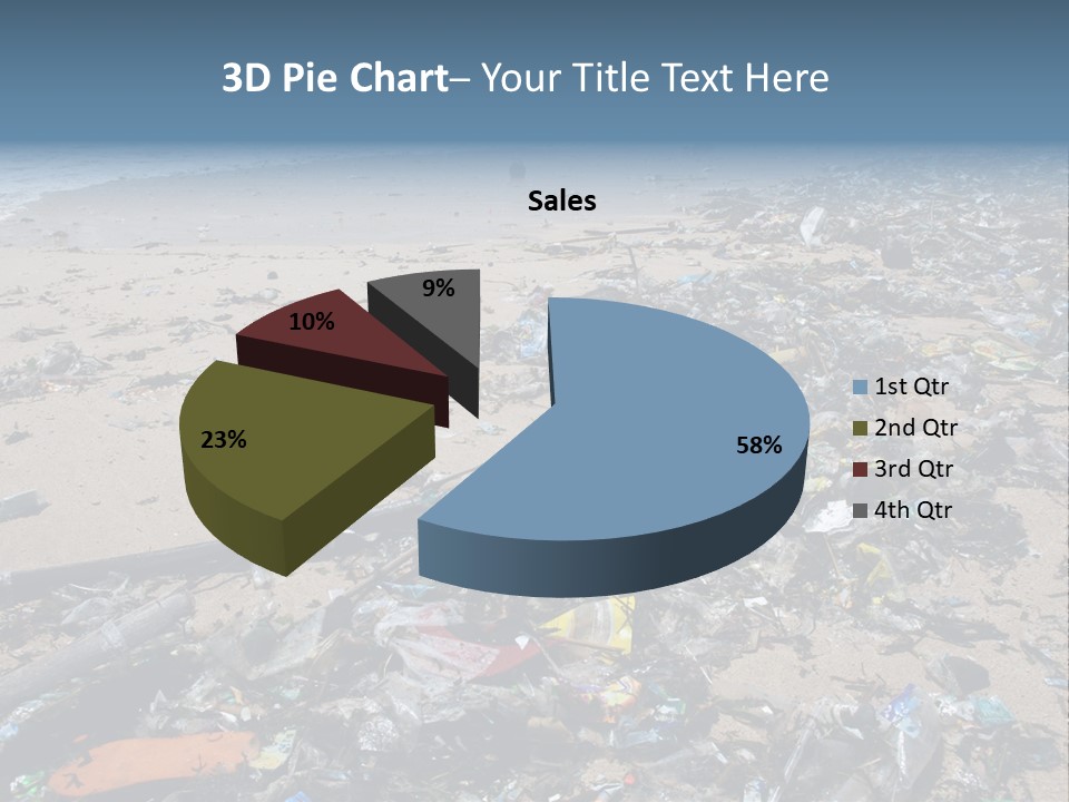 Shore Problem Nature PowerPoint Template