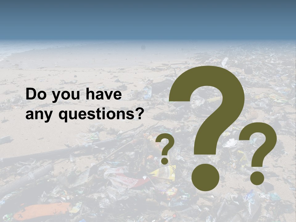 Shore Problem Nature PowerPoint Template