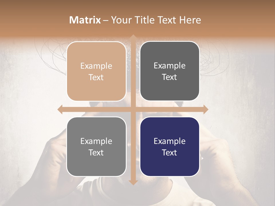 Work Temple Chaos PowerPoint Template